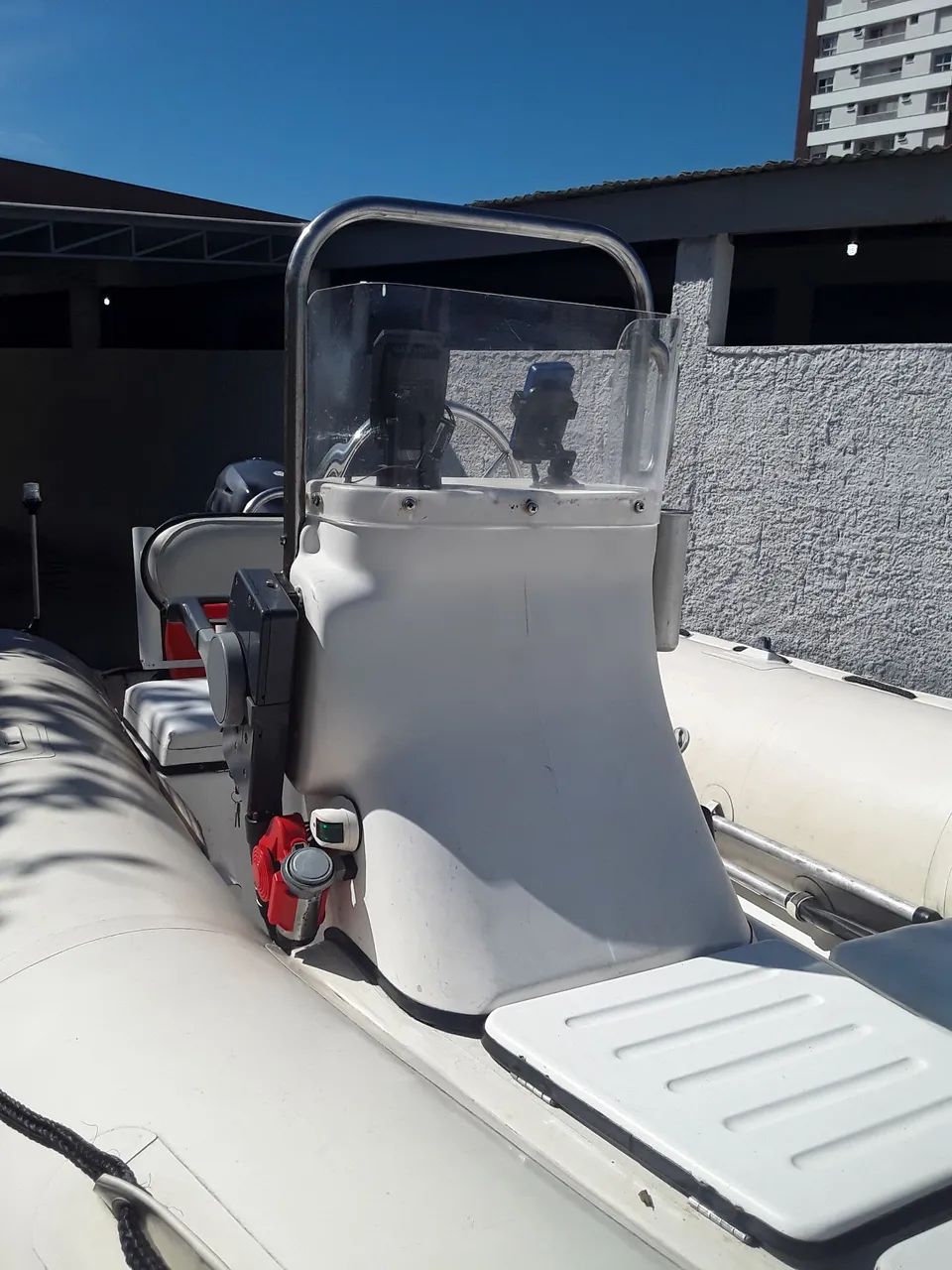 Bote inflável Sail Master motor yamaha 40hp 4t motor autobot gps - Foto 3