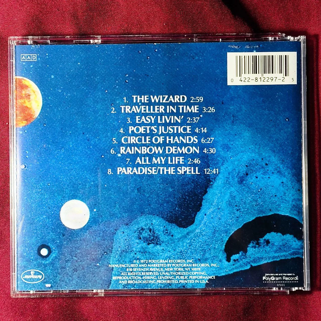 Cd Uriah Heep - Demons Wizards (importado)  - Foto 2
