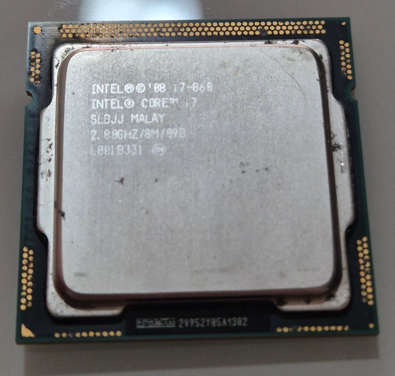 Processador Core I7 - 860 - 2,8Ghz( 1 geração) + Cooler Intel