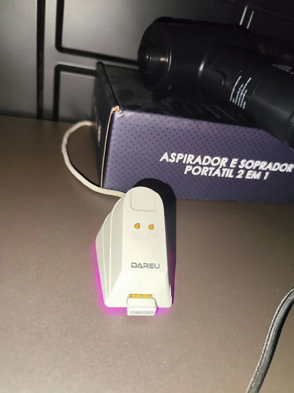 Mouse Gamer sem fio DAREU EM901X - Rosa Sakura - Foto 4