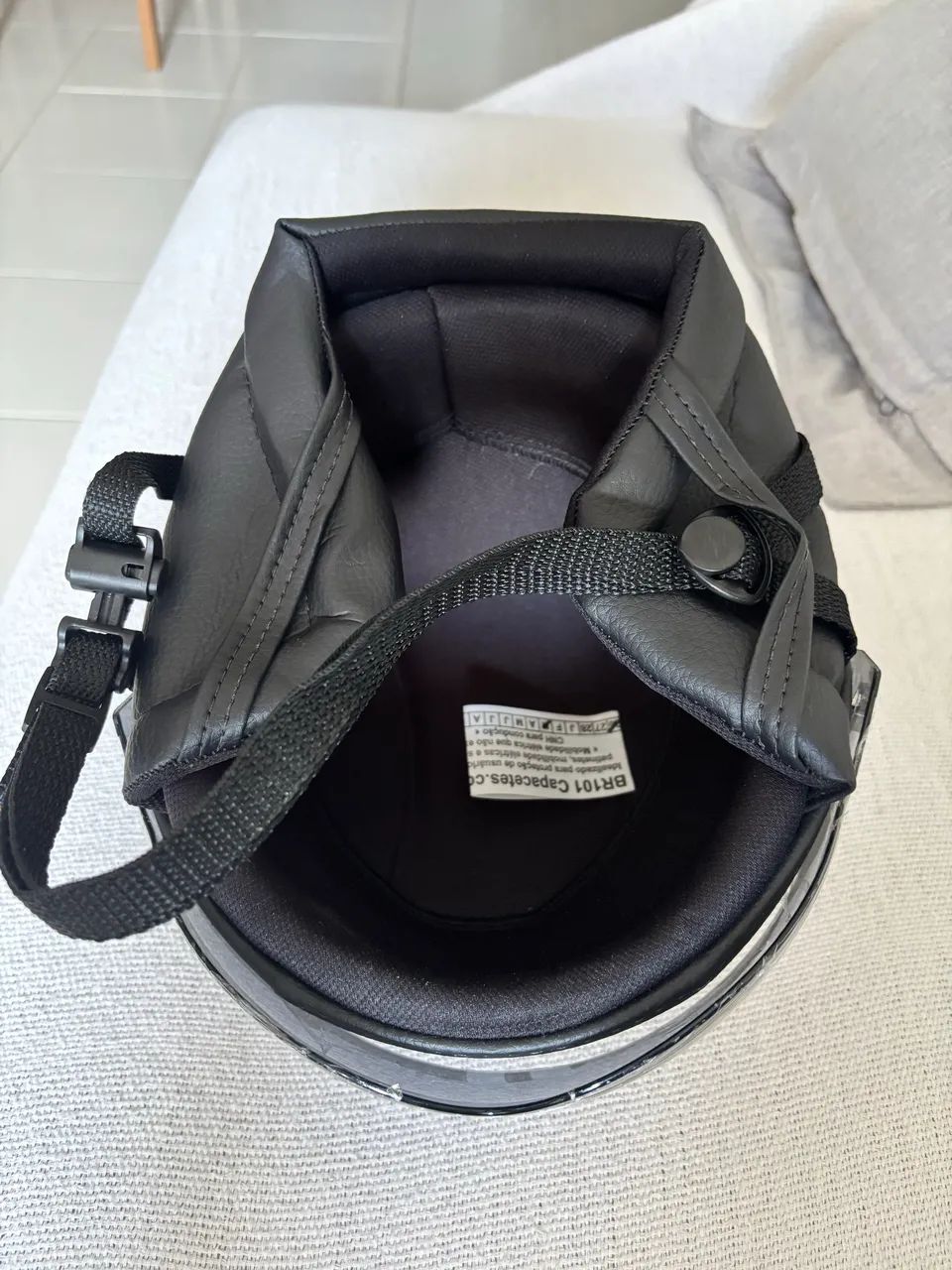 Capacete GOTRIX tamanho G NOVO - Foto 4