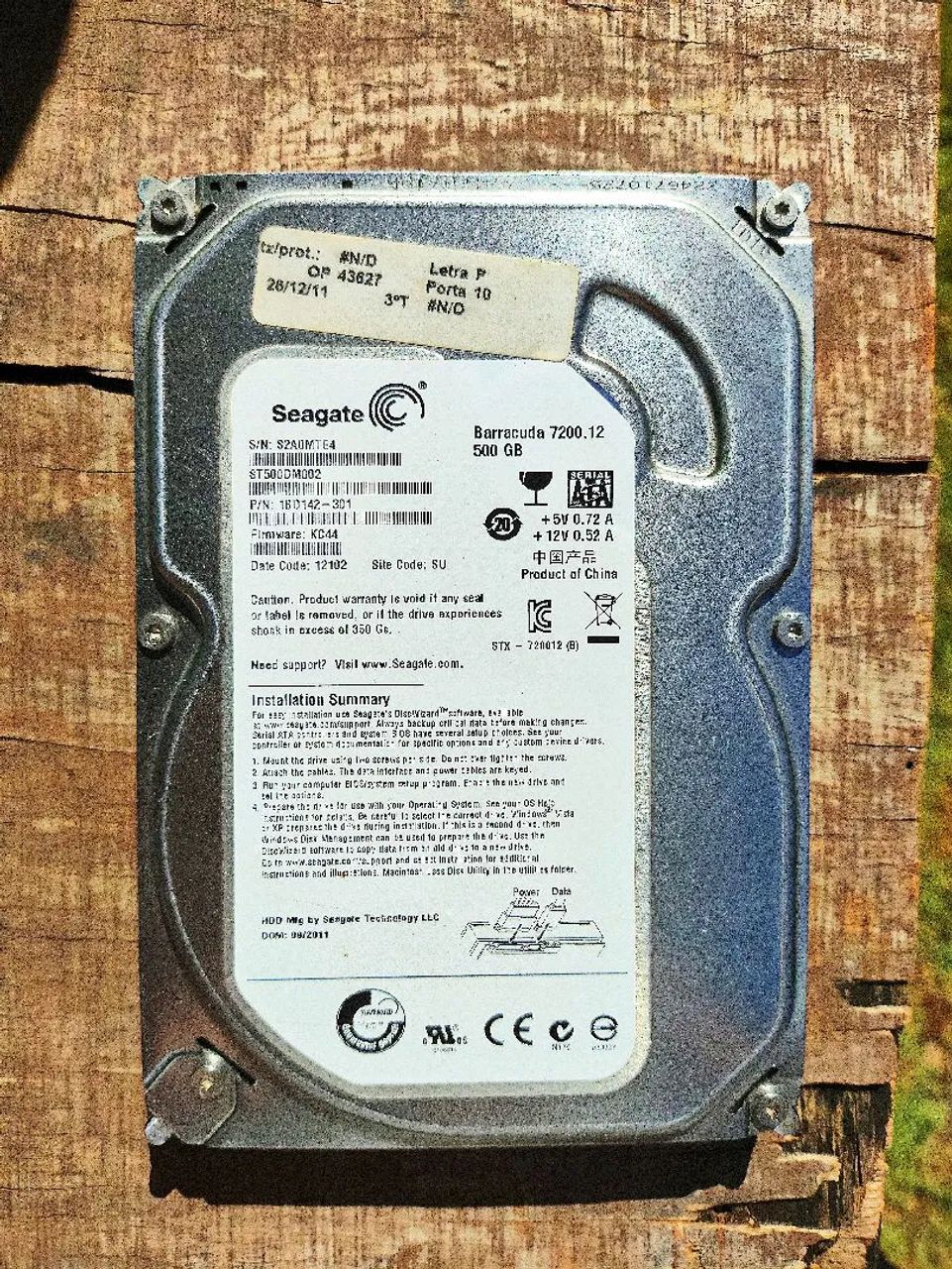 Seagate HD 500GB