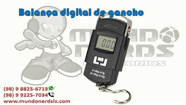Balança Digital Portátil De Gancho Alta Precisão Até 50kg em são luis ma - Foto 2