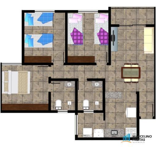 Apartamento residencial à venda, Mondubim, Fortaleza - AP0180. - Foto 6