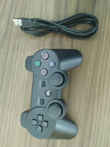 (NOVO) Controle Ps3 Doubleshock Sem Fio - Foto 2