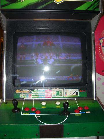 Máquina Fliperama Virtua Striker Simulador Original Sega - Foto 4