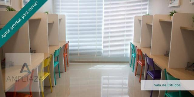 Apartamento com 2 dormitórios à venda, 54 m² por r$ 420.000 - guararapes - fortaleza/ce - Foto 16