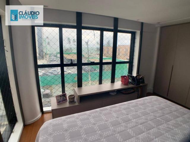 Apartamento com 4 dormitórios à venda, 203 m² por r$ 1.600.000 - jatiúca - maceió/al - Foto 10