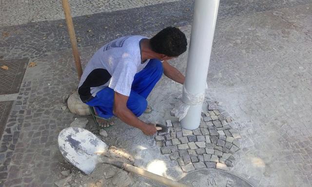 Calçadas em pedra portuguesa rj rio de janeiro - Foto 2