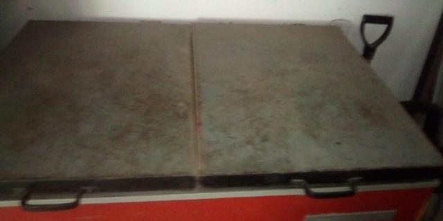 Veesse freezer da marca prosdocimo bem consevado ta faltando trocar a borracha - Foto 4