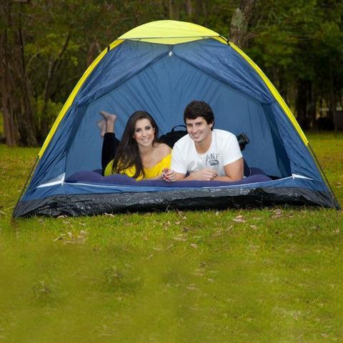 Barraca Camping 3 Pessoas Iglu Tenda Acampamento Bolsa