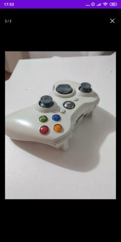 Controle Xbox 360 branco