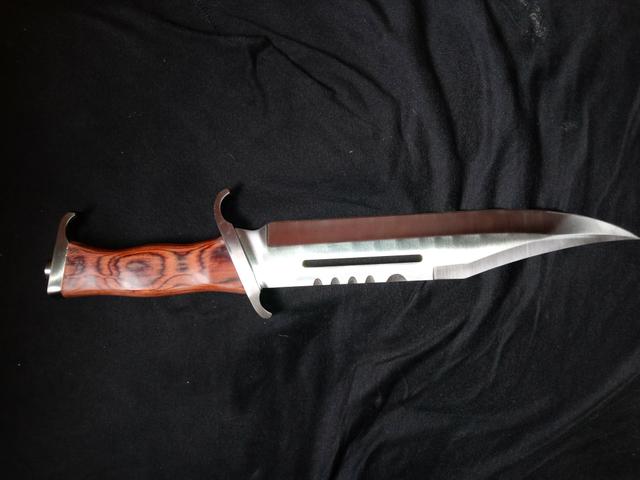 Faca rambo 3 41cm aço - Foto 2