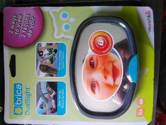 Espelho retrovisor para bebê