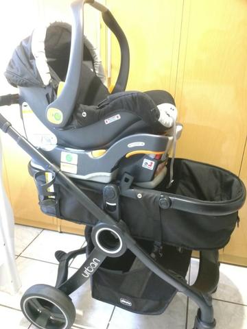 Carrinho Chicco Urban Plus + Bebe Conforto Chicco KeyFit 30
