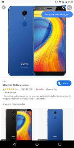 Smartphone importado gome u7 - Foto 2