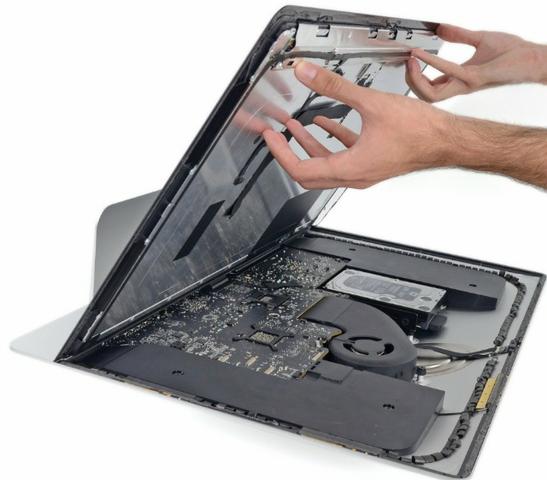 Instalar SATA (SSD ou HDD) iMac de 27 polegadas Retina 5K (final de 2015 - 2017) - Foto 4