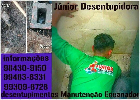 Estamos disponíveis 24h em todos os bairros de manaus! desentupidora junior