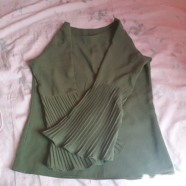 Blusa manga flare