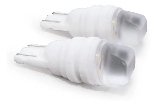 Par Lâmpada Pingo Mínima Led T10 6000k 12v Super Branco puro - Foto 2