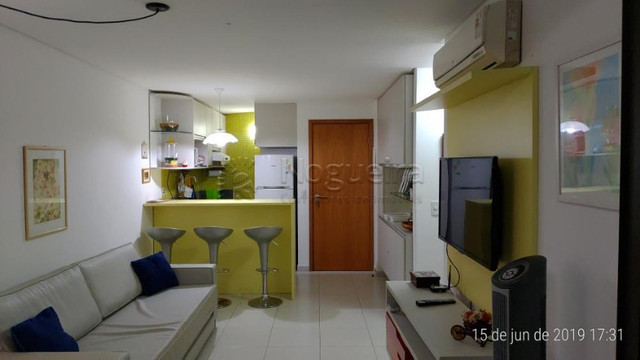 MSerpa Cond. Carneiros Beach Resort 47m² 1 Suíte em Tamandaré - Foto 2
