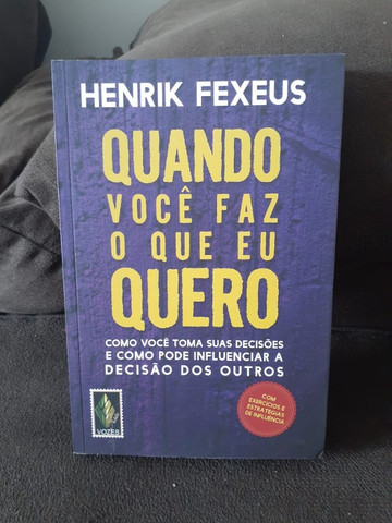 Livro: Quando você faz o que eu quero. Em Perfeitas Condições!!!!