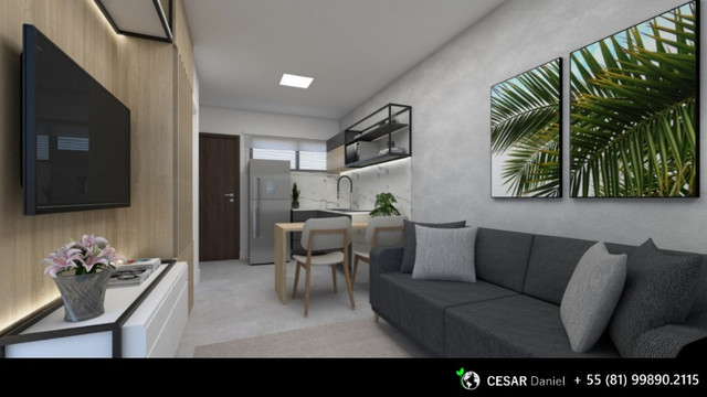 PE | 1 Quarto | 30m² | Flat em Porto de Galinhas - Foto 5