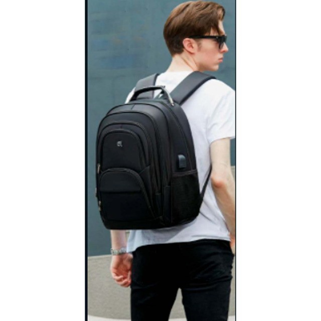 Mochila Bolsa Notebook Reforçada USB Impermeável Executiva Cabo de Aço - Foto 5