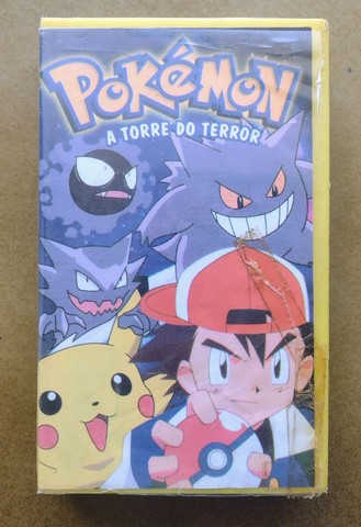 Fita VHS Desenho Pokemon O Mistério do Farol Dublado Video Cassete