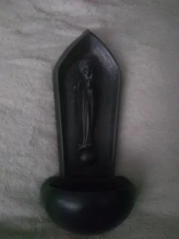 Santinha para pôr água benta