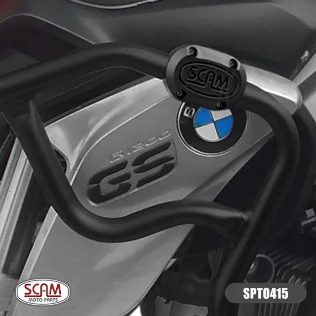 Protetor Motor Carenagem Bmw R1200Gs 13/19 Preto Scam (Entrega Grátis) - Foto 3