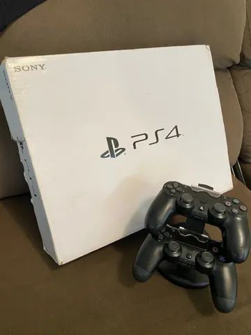 PlayStation 4 slim na caixa+2 controles especiais+jogos em 12X - Videogames  - Taguatinga Sul (Taguatinga), Brasília 1256076022