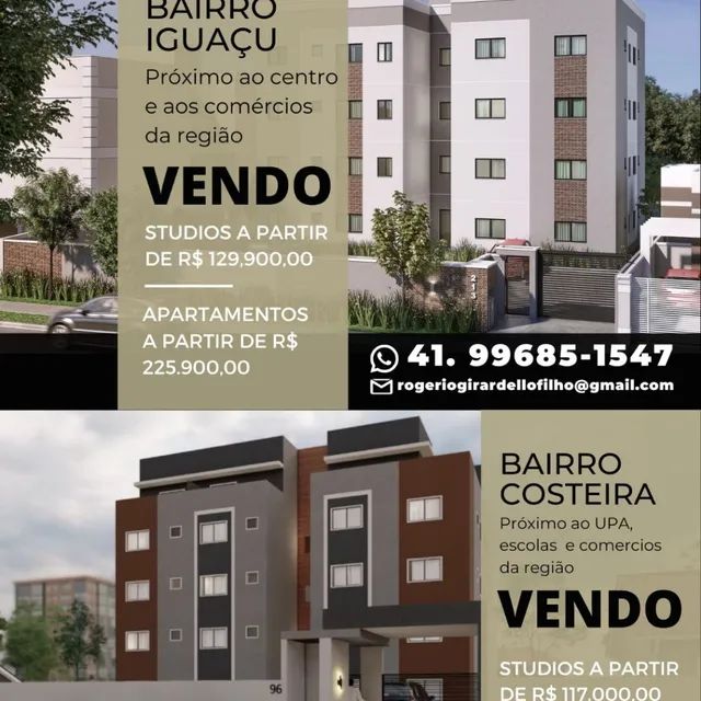 Captação de Apartamento a venda na Avenida Archelau de Almeida Torres, Centro, Araucária, PR