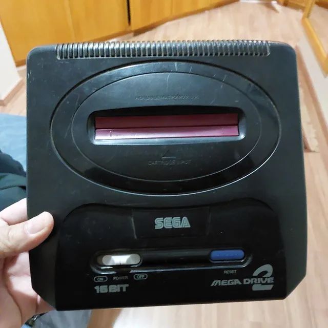 Mega Drive 2 Modelo Japonês Completo só Ligar e Jogar 
