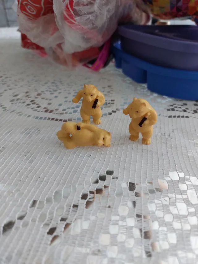 Ursinho  miniaturas  coca cola 