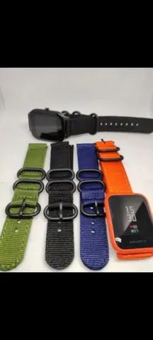 Pulseira Nylon Lona para Smartwatch  - Foto 5