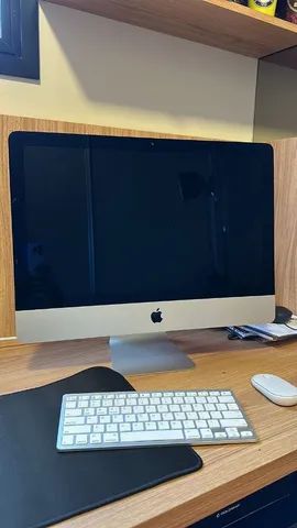 Computador Apple iMac MNDY2BZ/A Core 15 3.0GHz 8GB 1TB Tela<br>Retina 4K 21.5" Prata