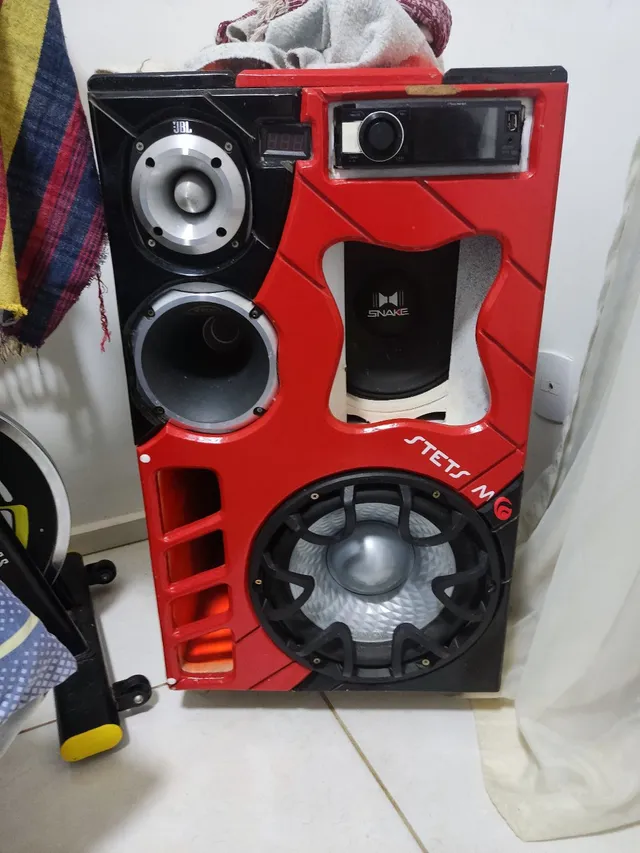 Caixa Bob Esponja Moldurada Top Para Sub/woofer – Valerio Som