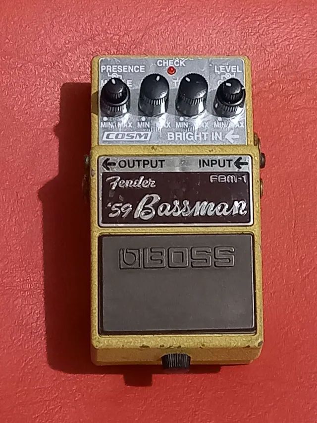 Pedal Boss Fender FBM - 1 - Bassman