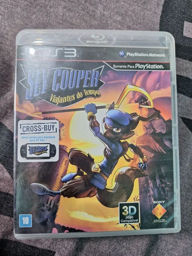 Jogo PS3 Sly Cooper: Viajantes do Tempo