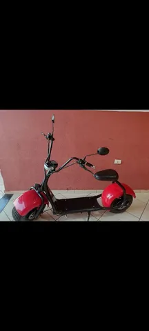 Moto De Brinquedo Motinha Scooter Estilo Borgman Pcx Jog vermelha