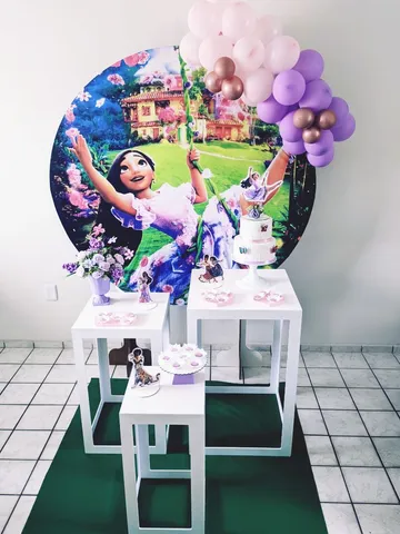 Kit festa em casa monta facil decoração aniversário Carros infantil + topo  de bolo