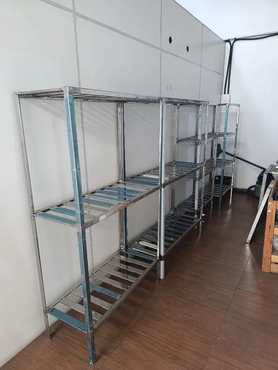 Estante de Aço Inox para Loja
