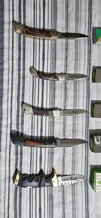 Kit Exclusivo de Canivetes Alemães Herbertz - Coleção Completa de 5 Peças