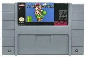 Cartucho Fita Jogo de Super Nintendo : Toad's World