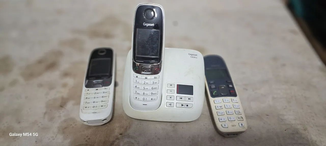 4 Telefones Fixos e Sem Fio - Ótimo Estado! - Foto 3