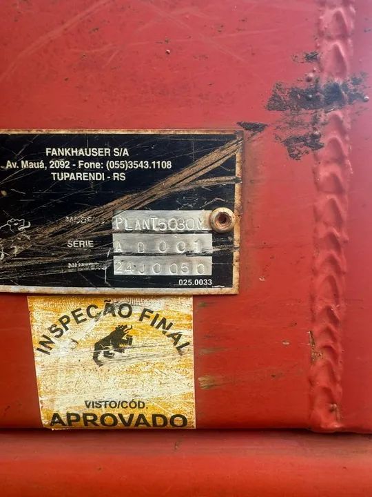 Plantadeira Soja e Milho fankhauser 5030 7 linhas - Foto 6