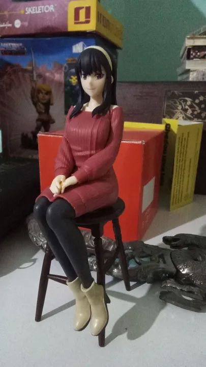 Estatueta da Yor do anime Spy×Family Break time da Banpresto - Foto 6