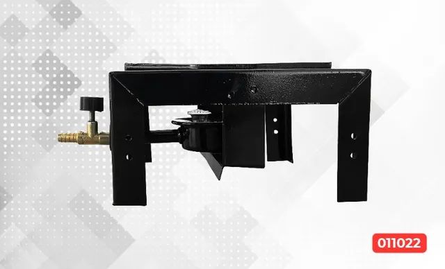 Fogao Semi Industrial Strada 1 Boca + Registro e Mangueira - Foto 4