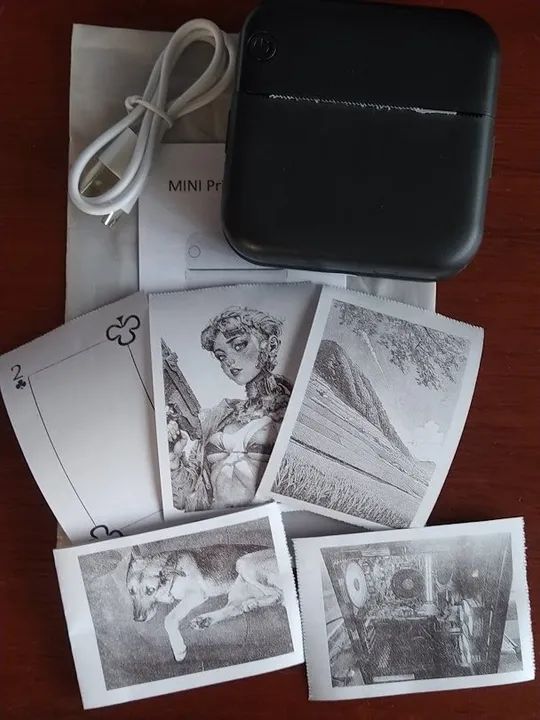 Mini Bluetooth Printer for Android or iOS Cell Phone or Tablet64529520077057120